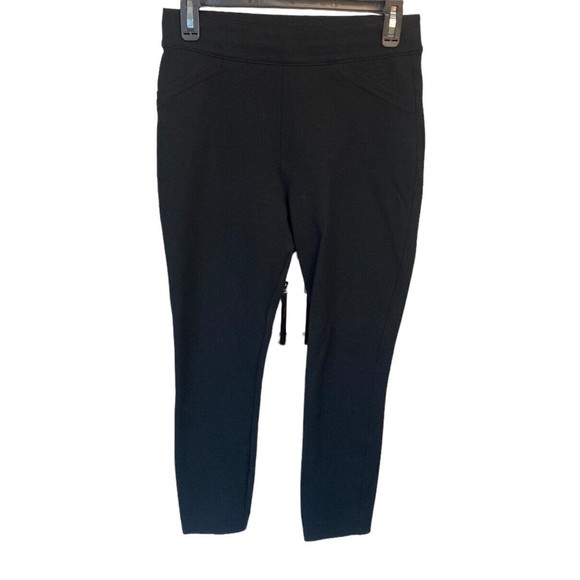 Spanx Split Hem‎ Leggings Black Size Small - Picture 1 of 4